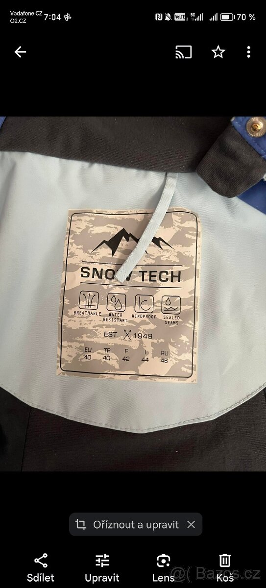 Lyžařská bunda zn Tchibo vel. 40 - 6