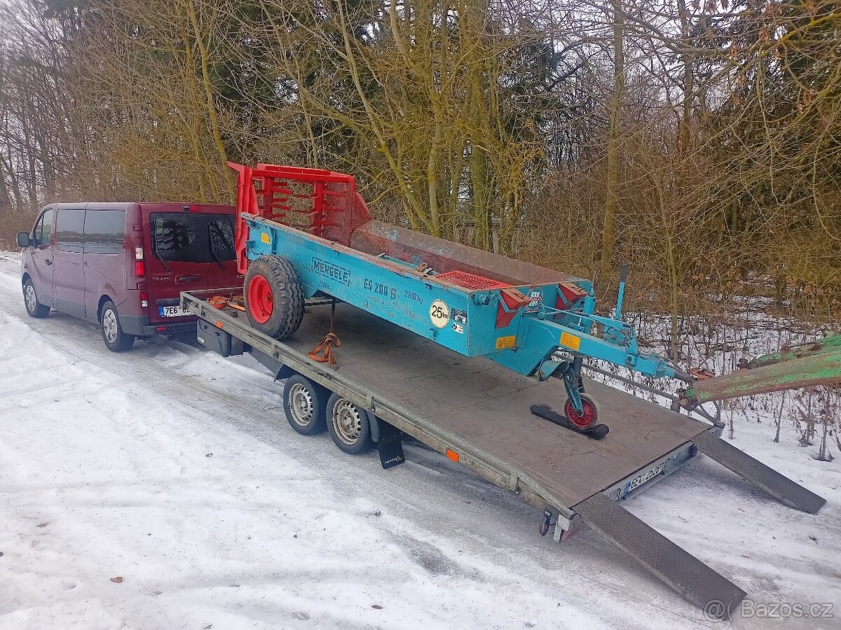 Rozmetadlo hnoje Mengele 2 t - 6