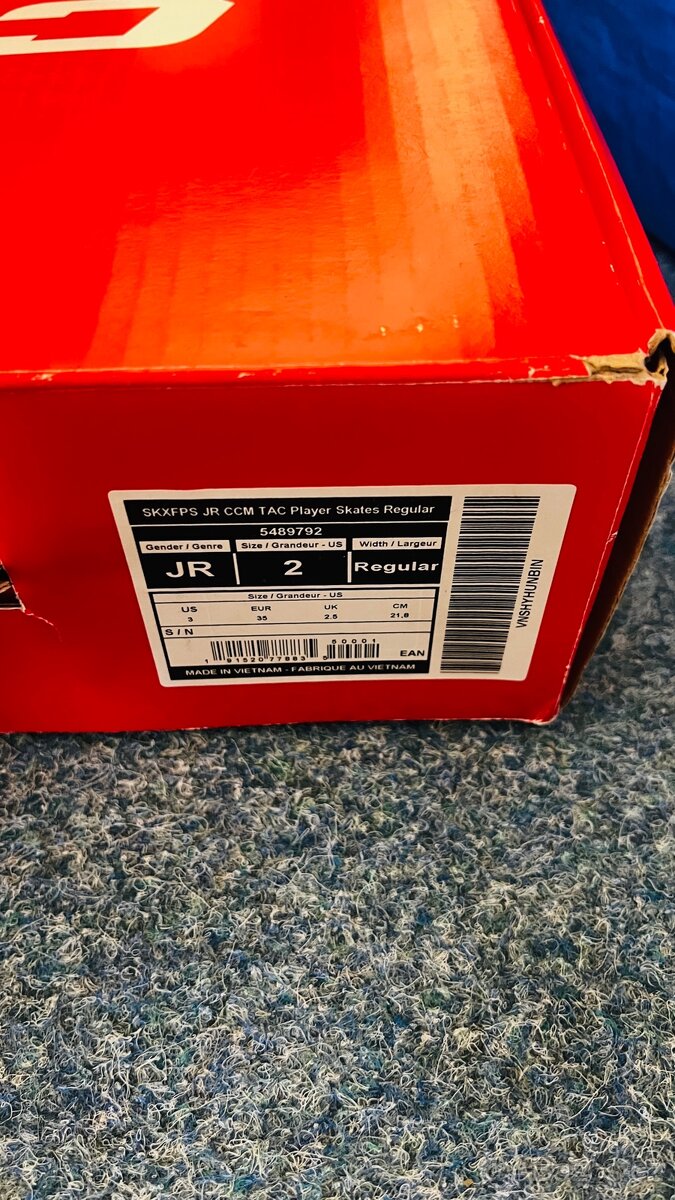 Brusle CCM Tacks XF Pro JR vel. 2, eu35 - 6