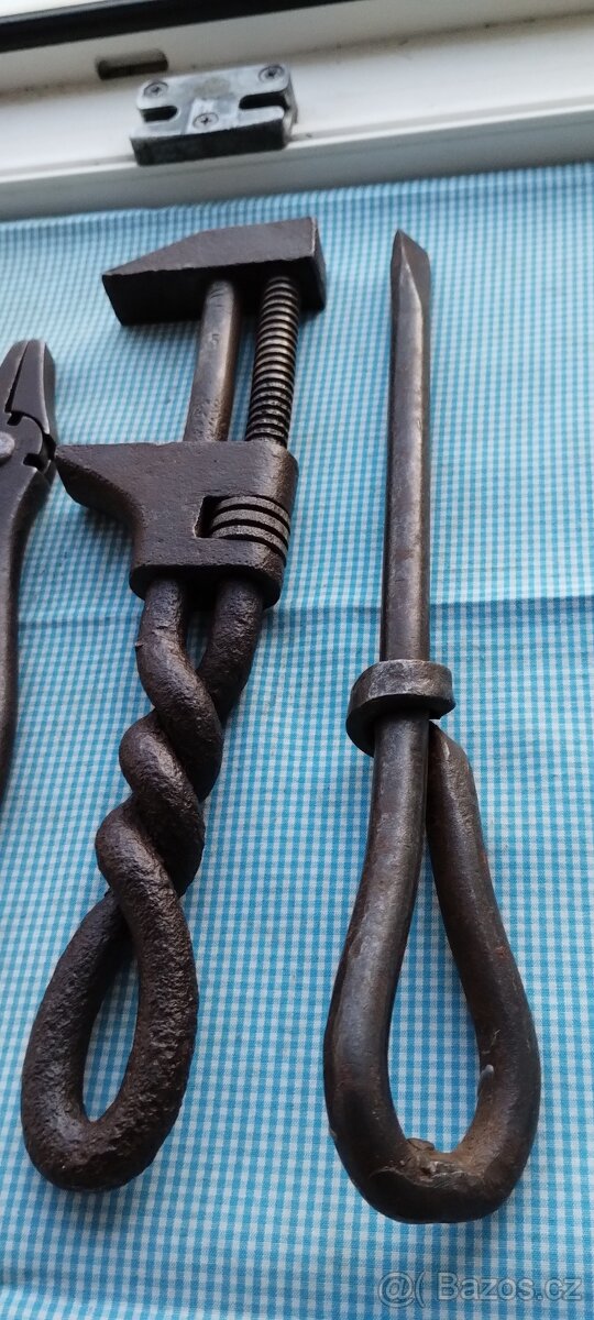 starožitné nářadí,vše funkční - 6