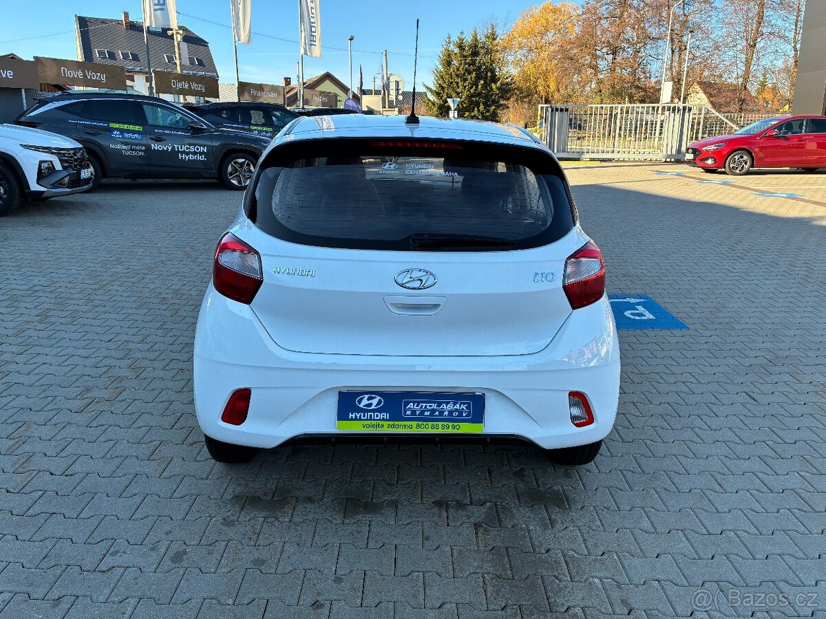 Hyundai i10 1.0i 49kW KOUPENO V ČR DPH 1MAJITEL - 6