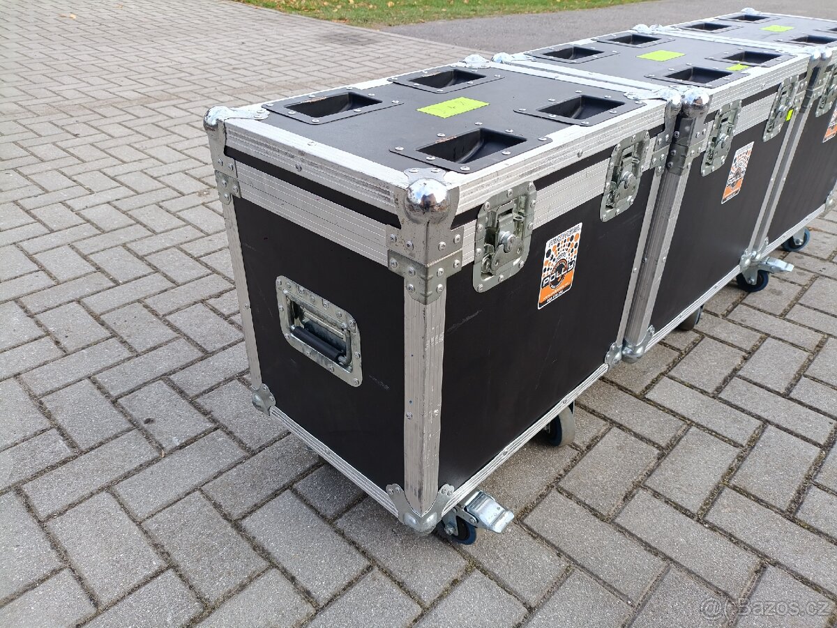 6 ks Head Led WASH 19x15 Wat+ case - 6