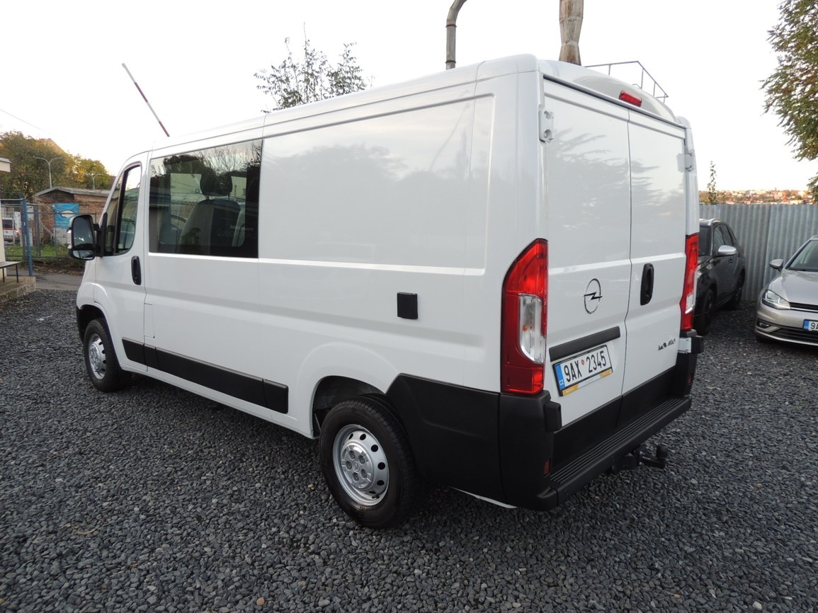Opel Movano 2.2HDi,103kw,2023,L2H1,7míst,29000km,ČR,-21%DPH - 6