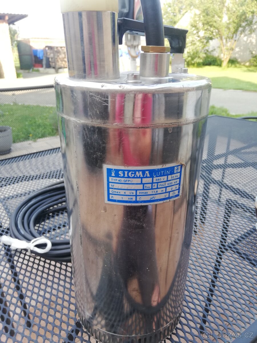 Nerezové čerpadlo Sigma typ 40-GFPU - 6