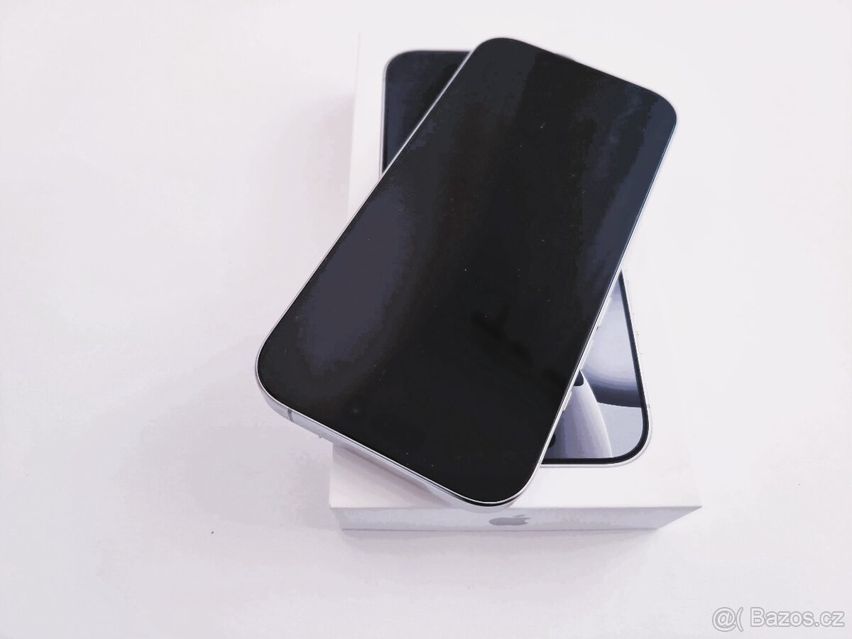 apple iphone 16 PRO 256gb White Titanium / Batéria 93% - 6