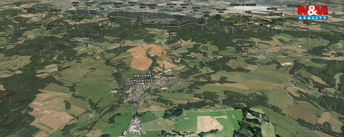 Prodej vodní a ostatních ploch 24434 m², Kněžice - 6