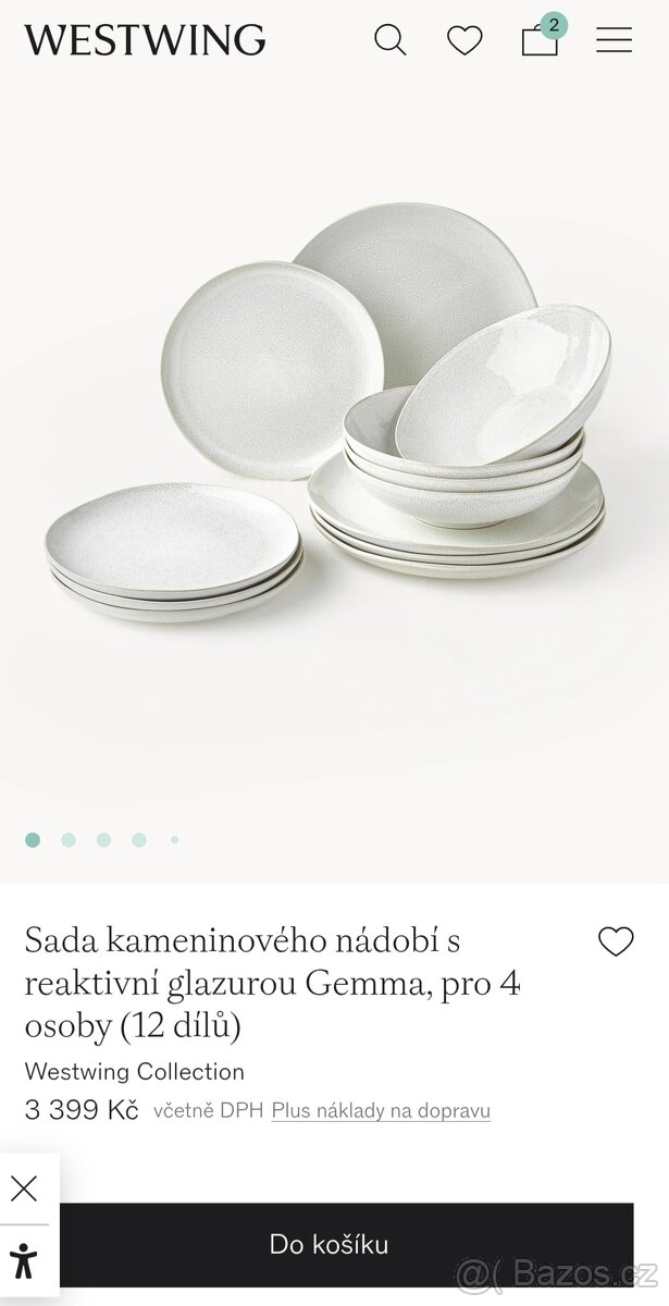 Sada talířů, nádobí - 6