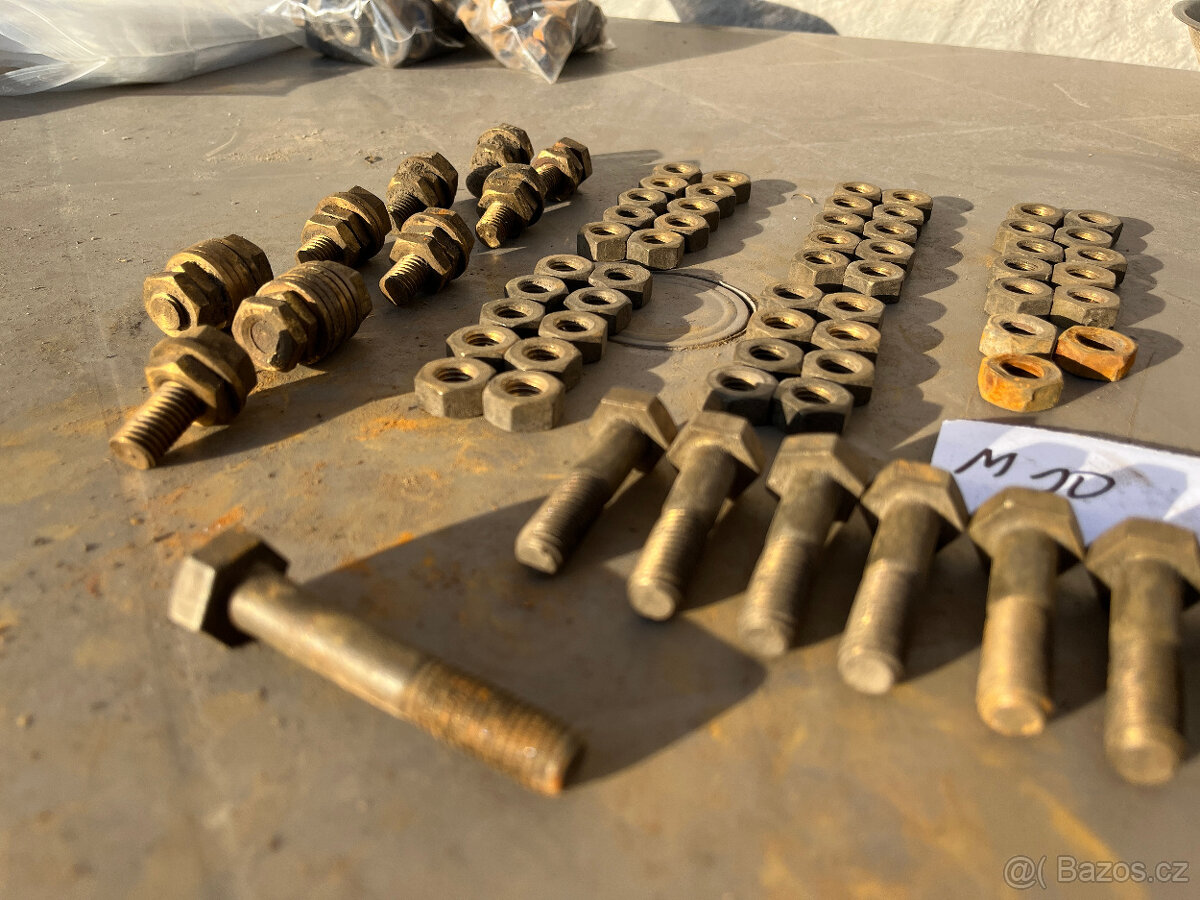 Mosazné matičky - 6