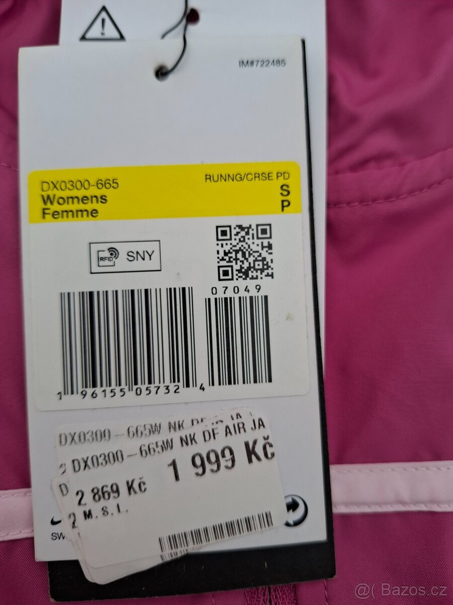 Bunda , jacket Nike vel. S nová - 6