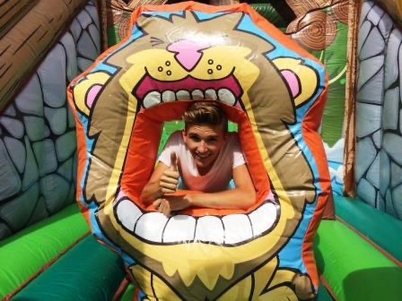 Nafukovací atrakce Opičí dráha - 6