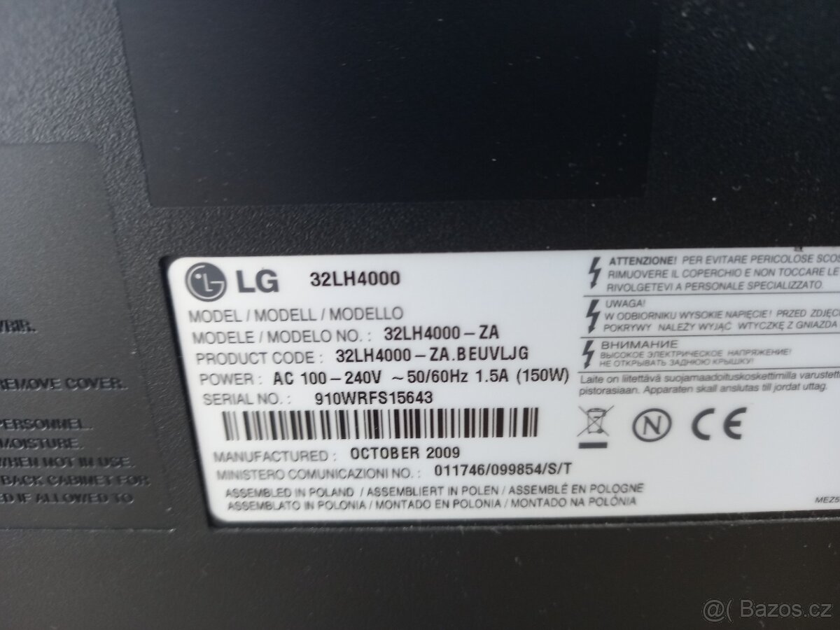 TV LG 82cm - 6