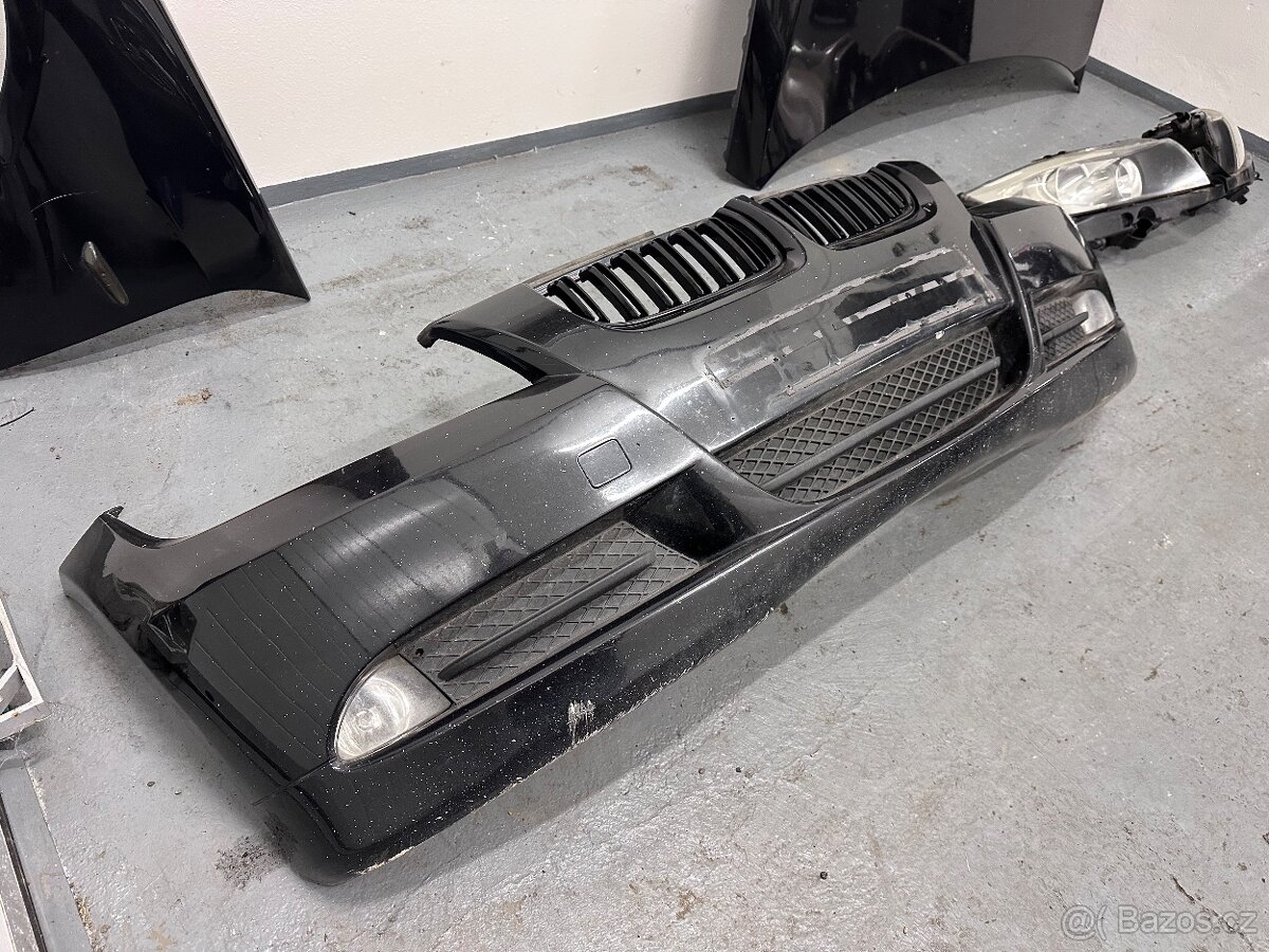 Bmw E90 přední část nárazník světla chladiče - 6