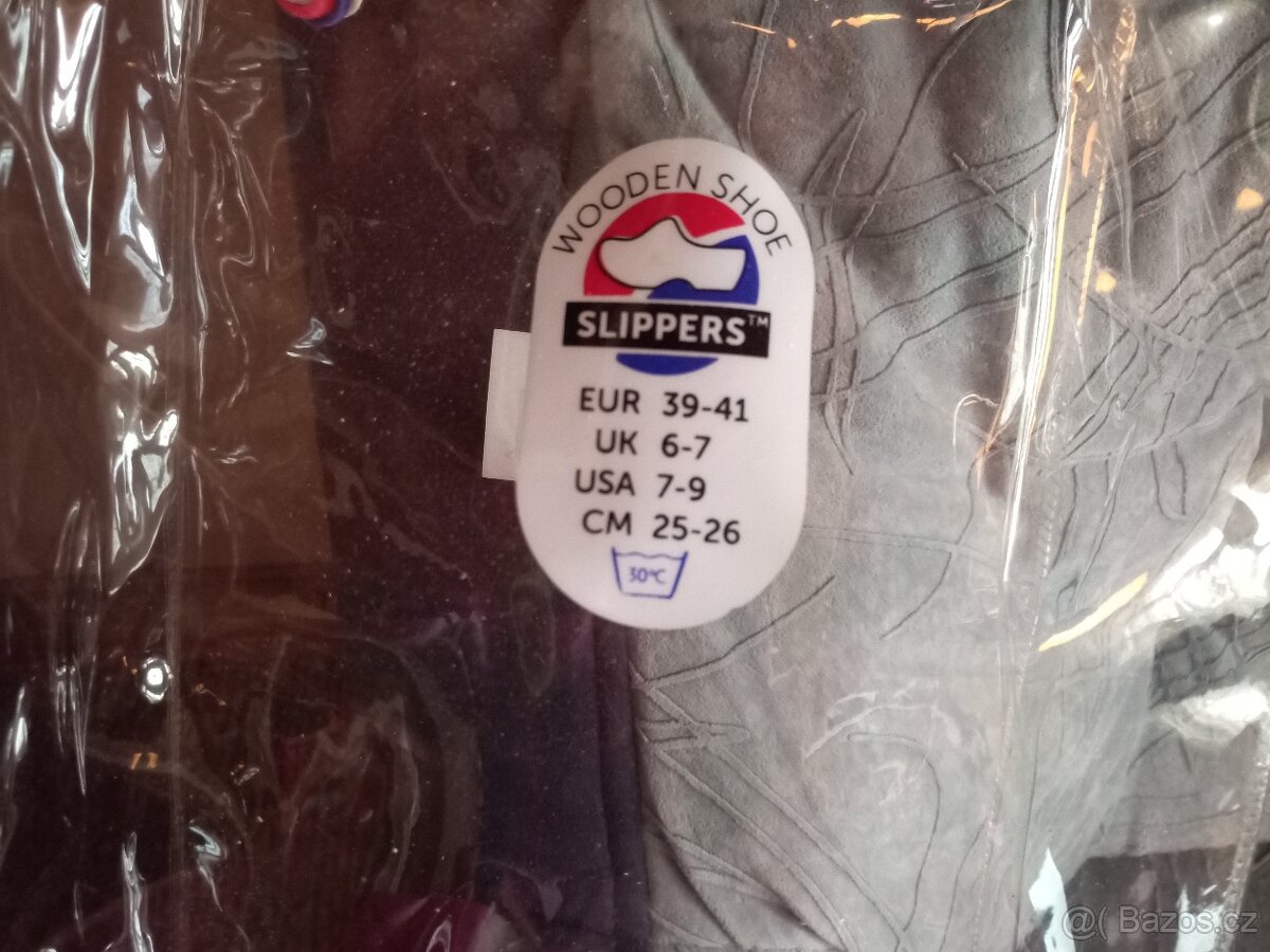 Bačkory ve stylu holandských dřeváků-vel.39-41 - 6