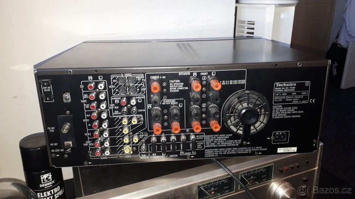Prodám TECHNICS SA-TX50 RECEIVER - 6