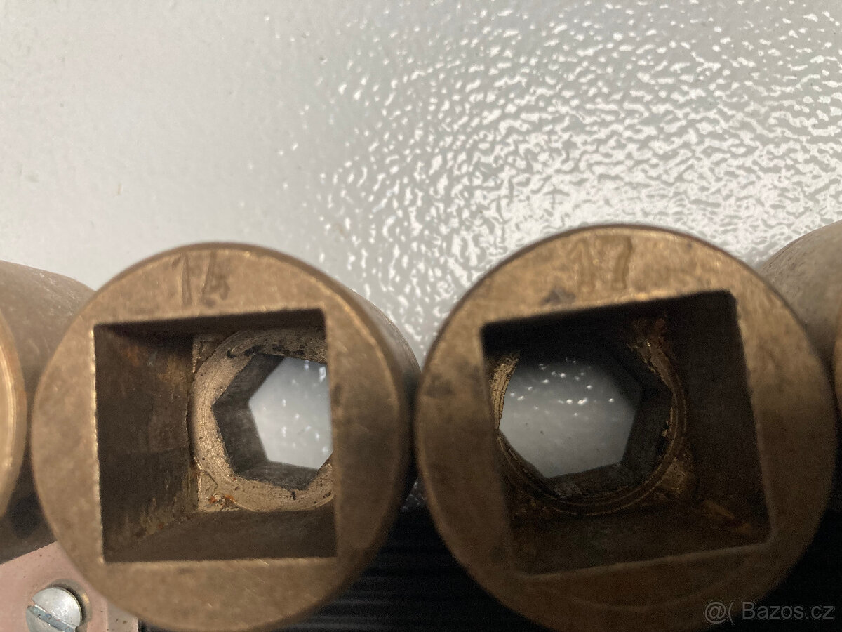 KLíče nástrčné použité sada 5 ks za 500 kč s poštou - 6