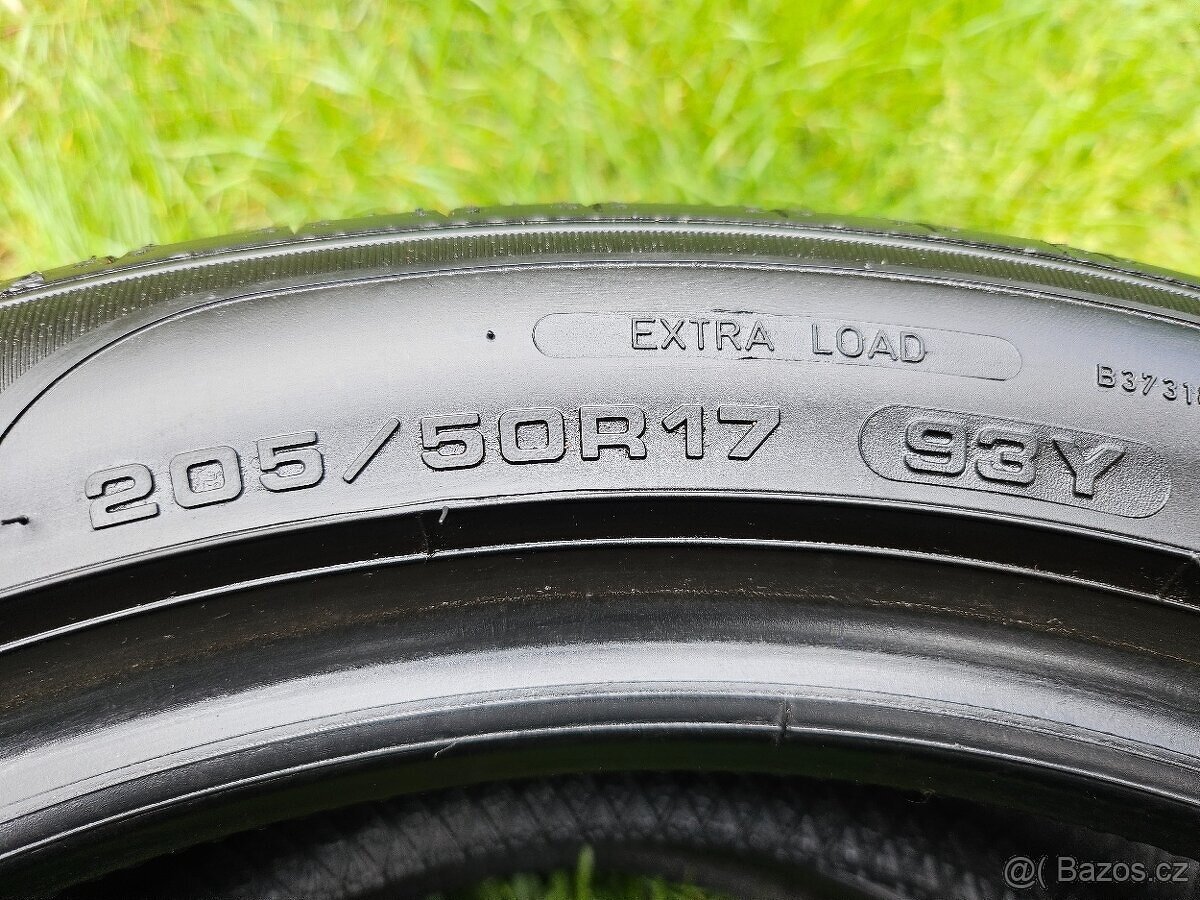 2x Letní pneu Sava Intensa UHP 2 - 205/50 R17 XL - 95% - 6