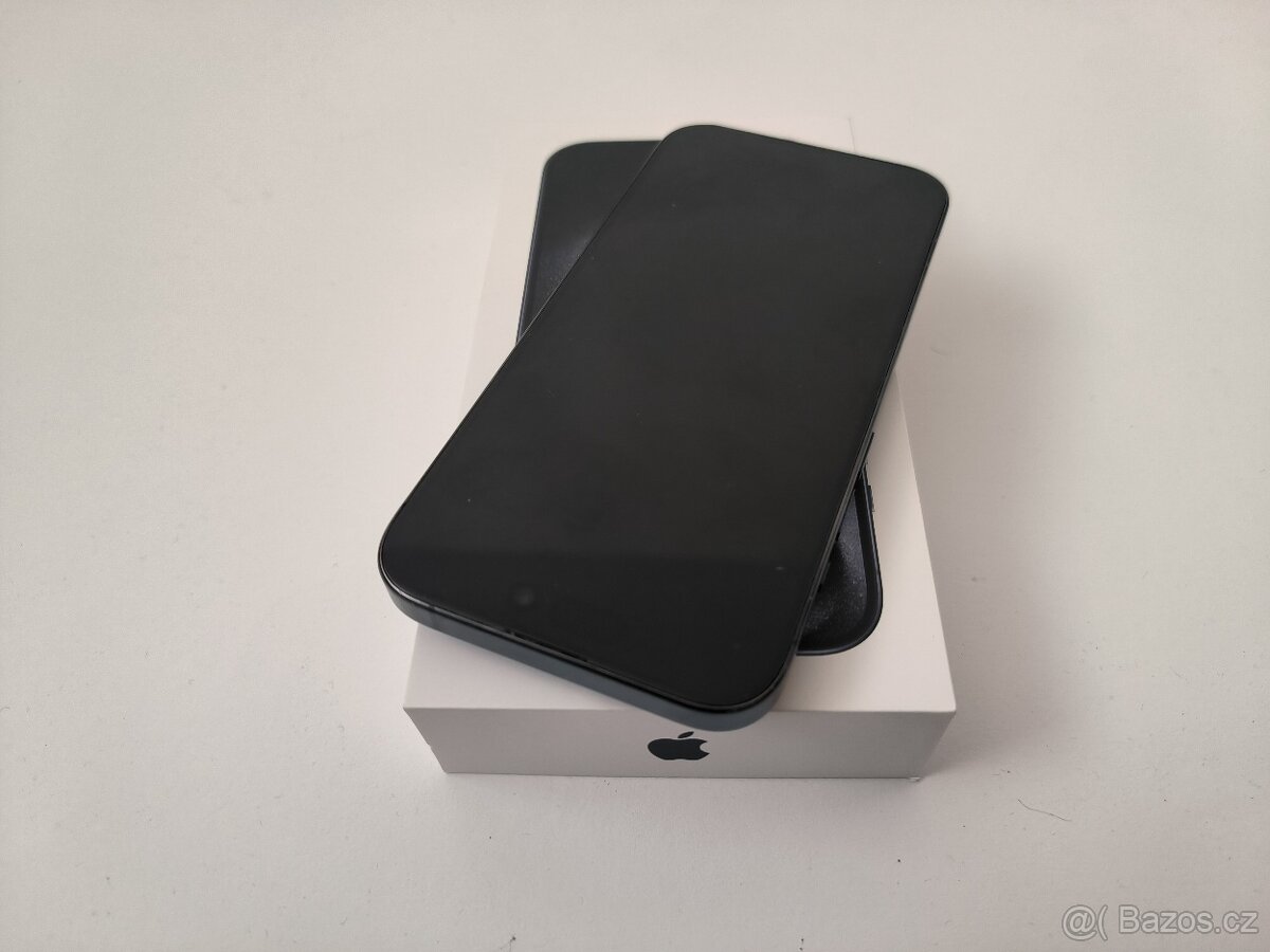 apple iphone 15 PRO 256gb Blue Titanium / Batéria 92% - 6