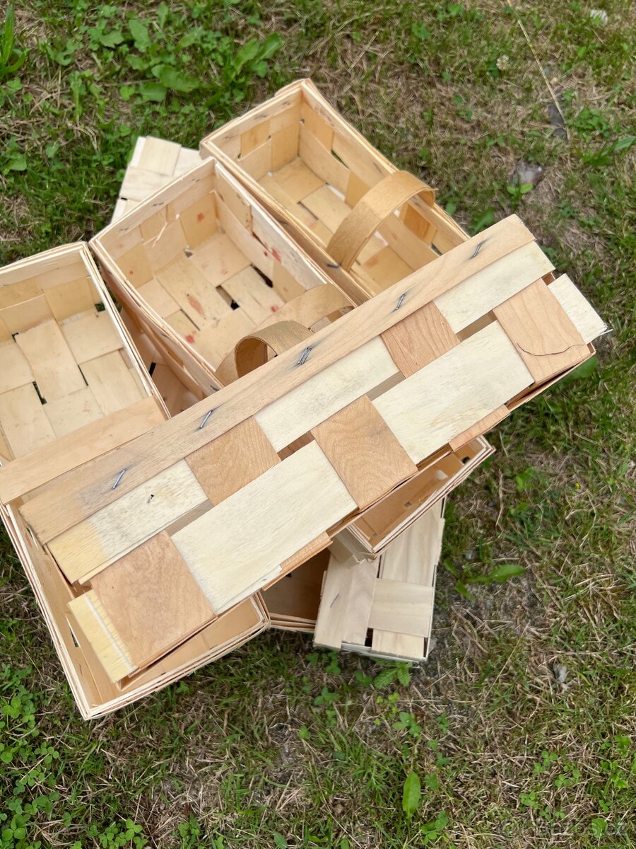 Dřevěný koš na ovoce,zeleninu - 6