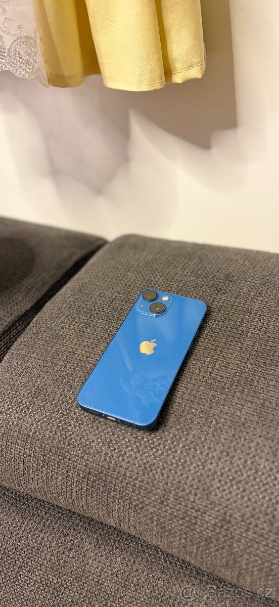 Iphone 13 mini 128GB MODRÝ, výborný stav - 6