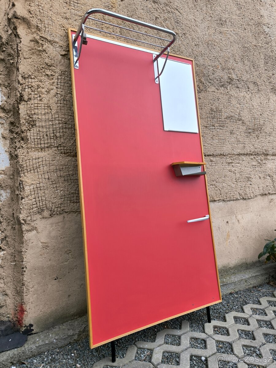 Retro koženková předsíňová stěna - Brusel 60. léta - 6