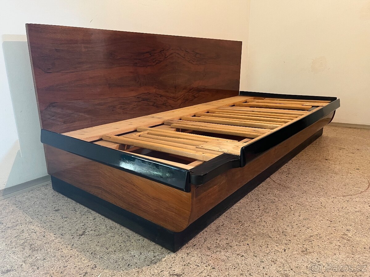 Rozkládací pohovka / gauč Halabala - 6