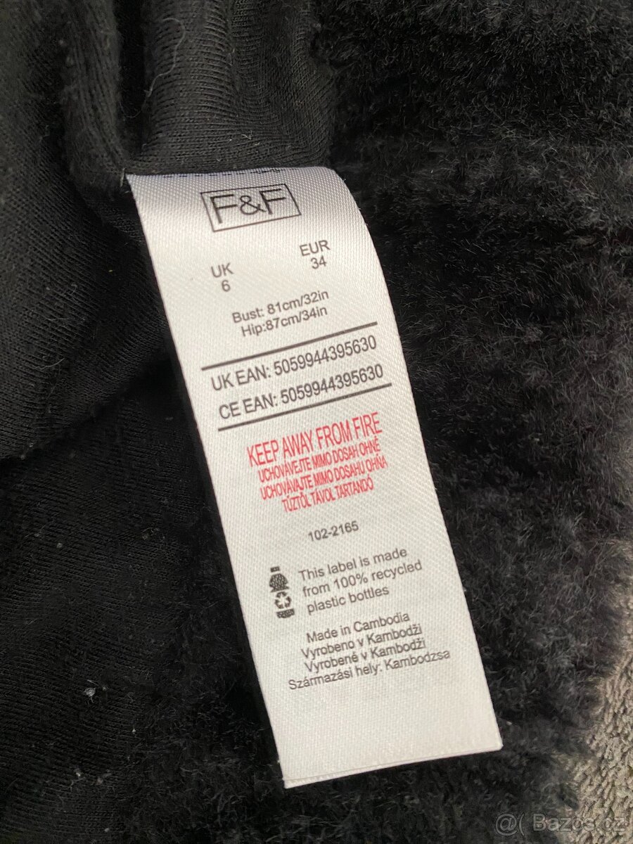 Kožíškový bomber F&F, vel. XS - 6