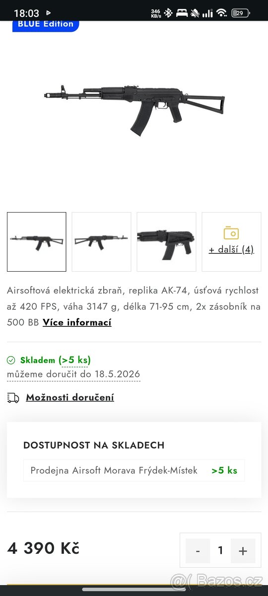 Airsoft cyma AK74 - 6