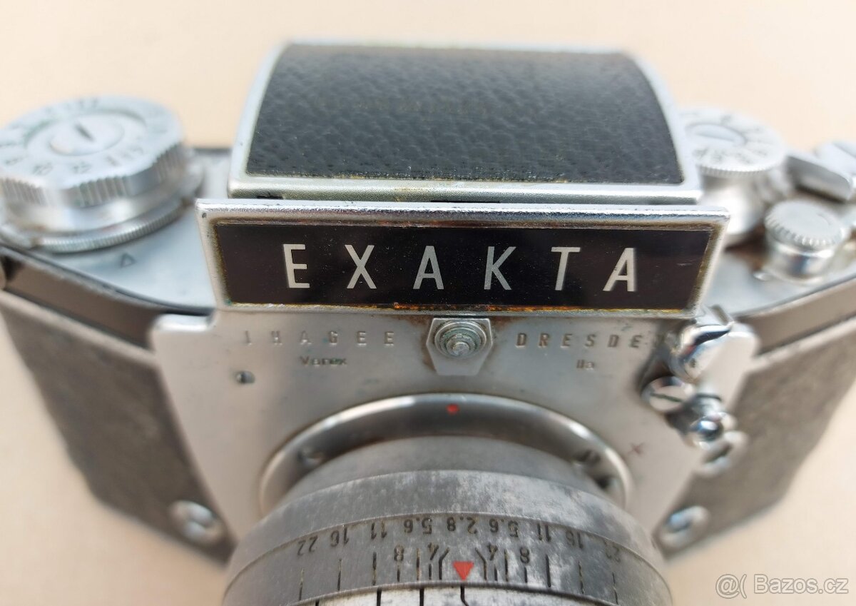 Objektiv Meyer Görlitz Trioplan 100 f2,8 + Exakta Varex IIa - 6