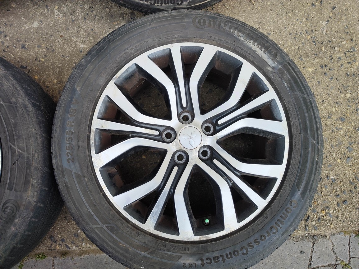 18"alu sada 5x114 origo Eclipse Cross ASX Outlander TPMS - 6