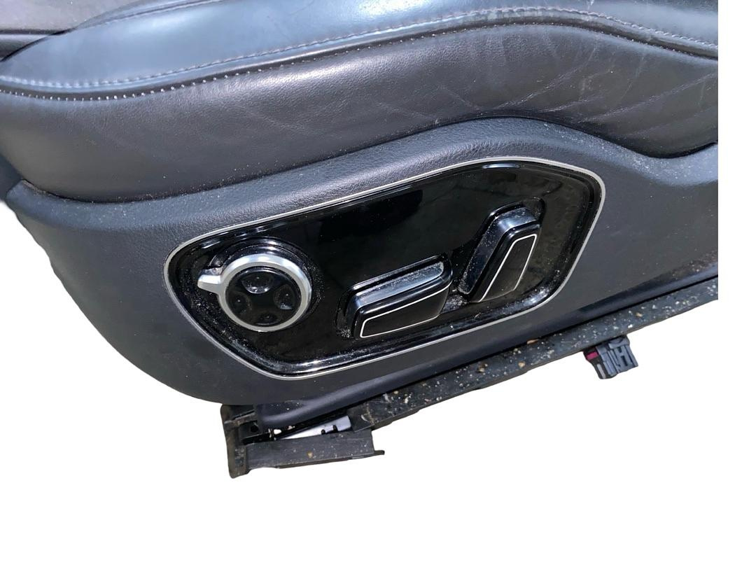 Sedačky sportovní černá kůže alcantara Audi A8 D4 4H sedan - 6