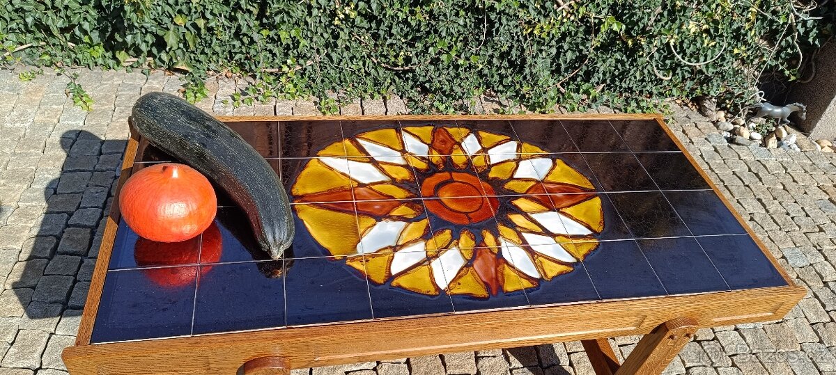 Vintage konferenční stůl design Jullite Belarti - 6