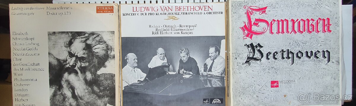 Hudební alba. Více než 300 alb. Mahler, Beethoven, atd - 6
