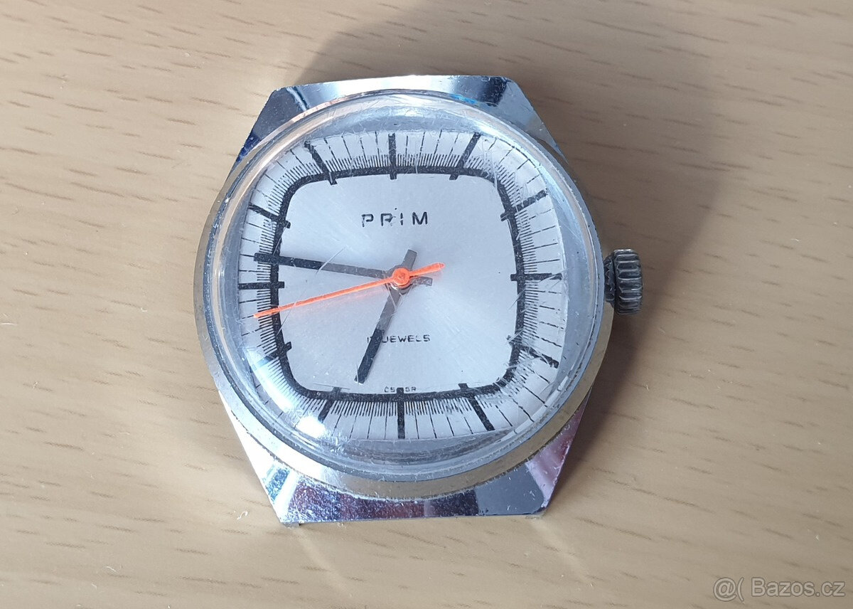 Staré předrevoluční hodinky Prim Televize a další - 6
