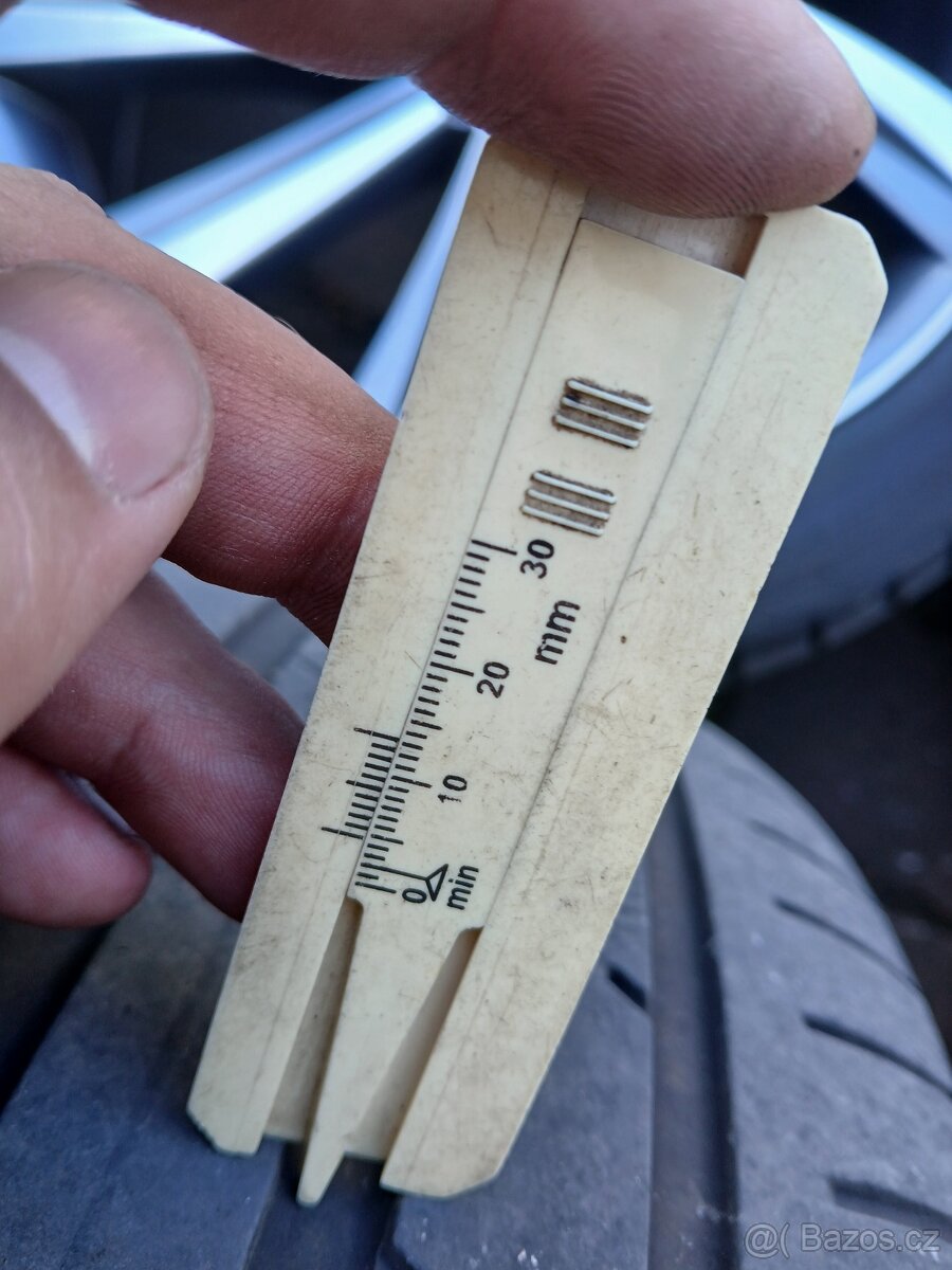 ALU kola,sada, originál Škoda PERSEUS,225/45 R18,5x112,TOP - 6