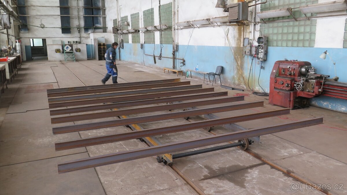 Prodám železniční podvozek - plato. - 6