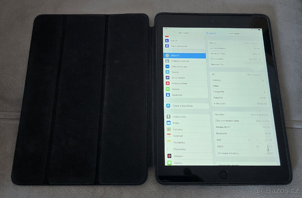 Apple iPad Air Wi-Fi+Cellular 64GB MD793SL/A - 6