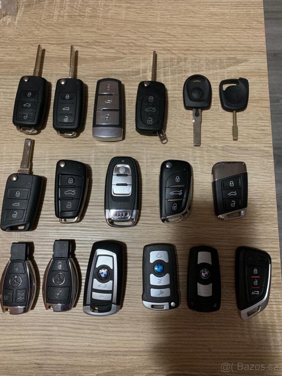Klíč Škoda VW Keyless - 6
