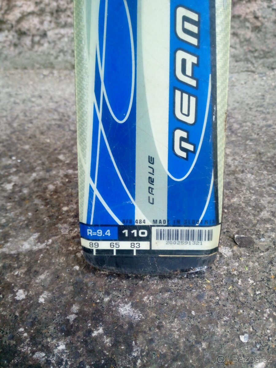 Lyže , lyžařské boty ,Lyžařské hole - 6