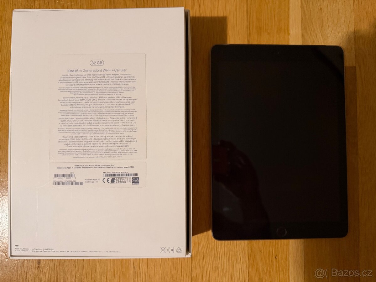 iPad 6.gen wifi+cellular 32gb - 6