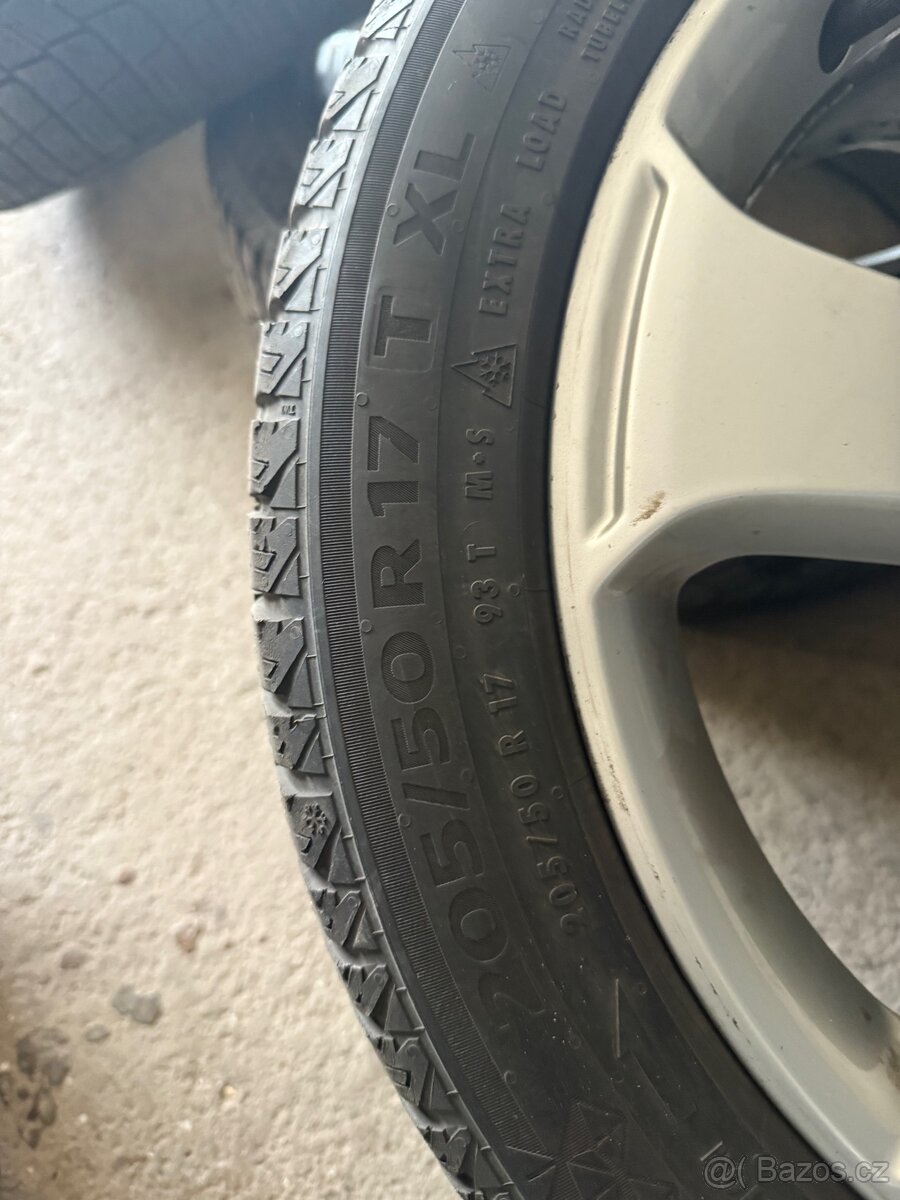 Alu kola 205/50r17 zimní - 6