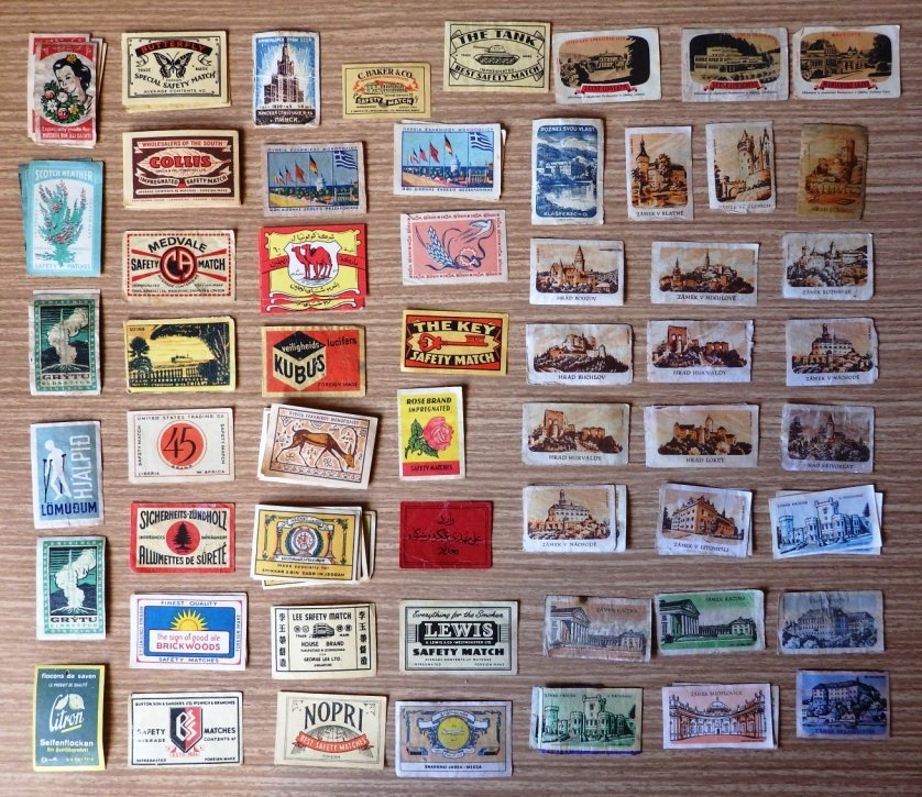 Zápalkové nálepky - 6