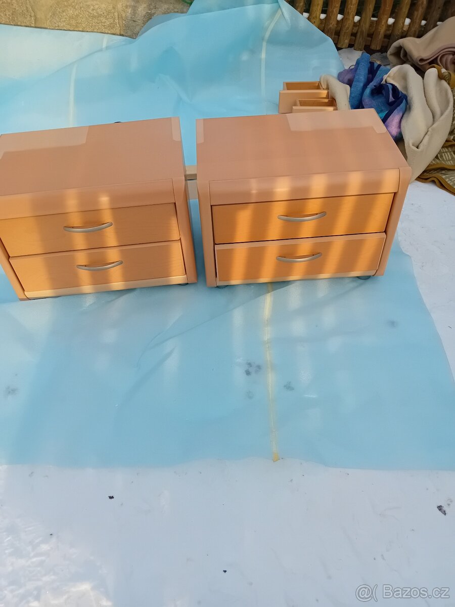 manželská postel buk masiv - 6