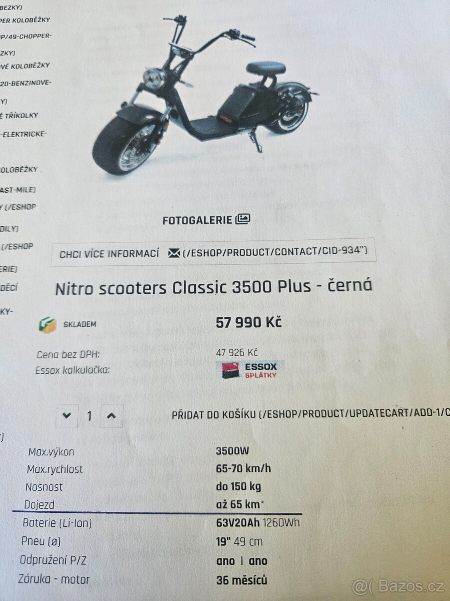 Nitro Scooters 3500 - 6