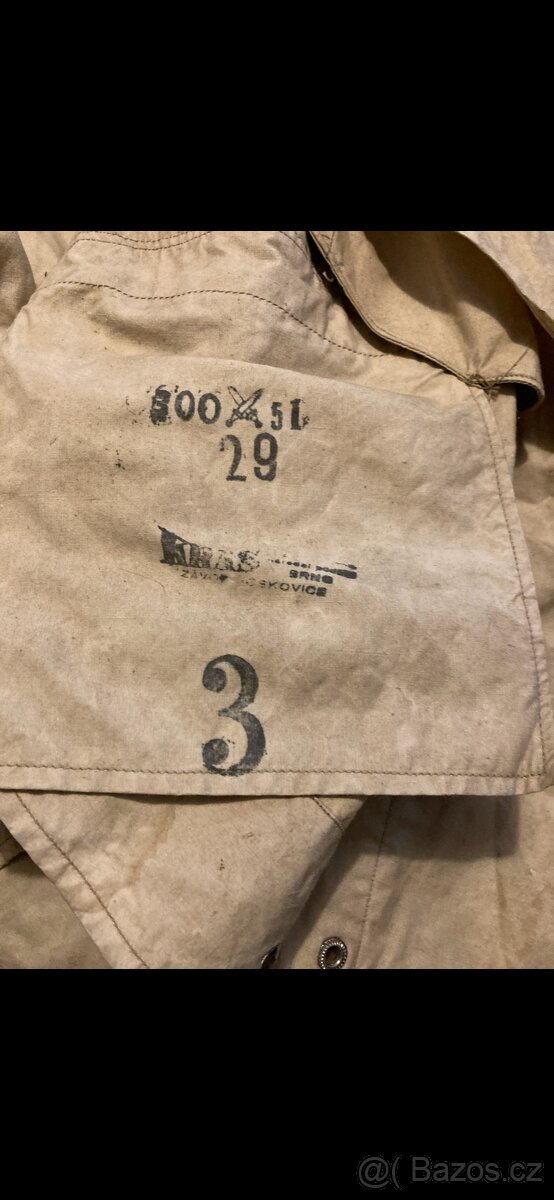 Čsla, výsadkář, Krátký kabát, rok 1951 - 6