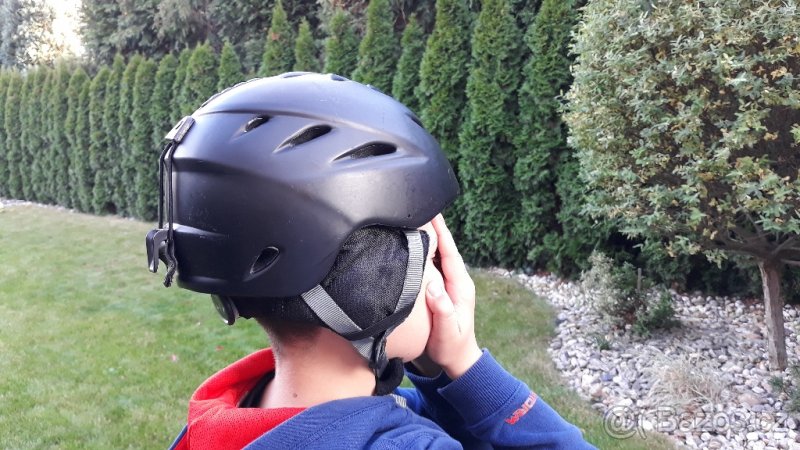 Černá lyžařská helma vel. XS - 6