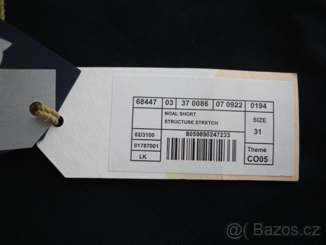 NOVÉ velice pěkné pánské šortky od značky GAS vel. 31 - 6