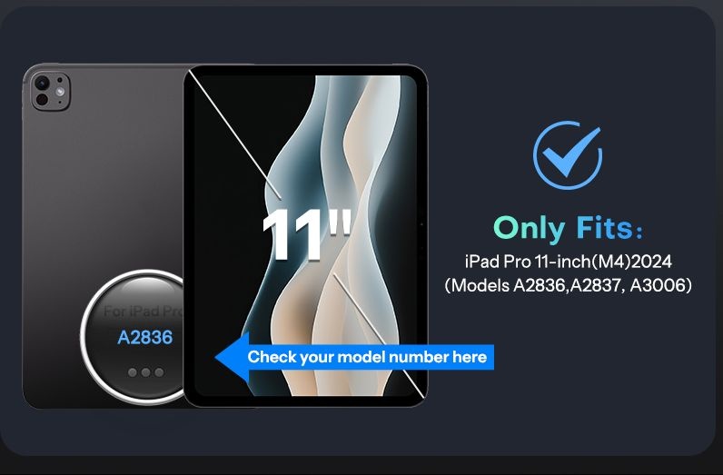 Magnetické pouzdro OMOTON KC012 pro IPAD PRO 11 - 6