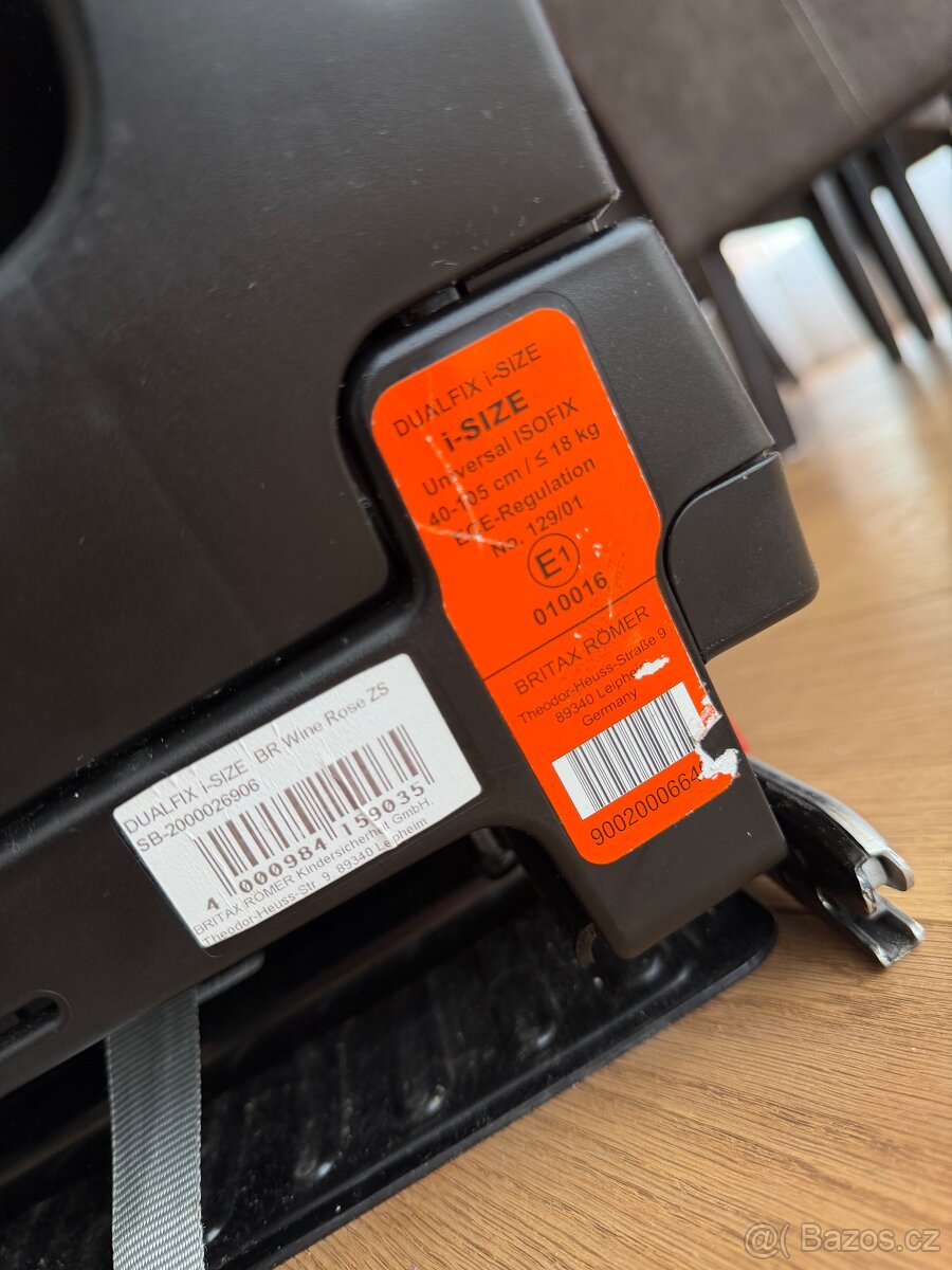 Autosedačka Britax Römer Dualfix i-size - 6