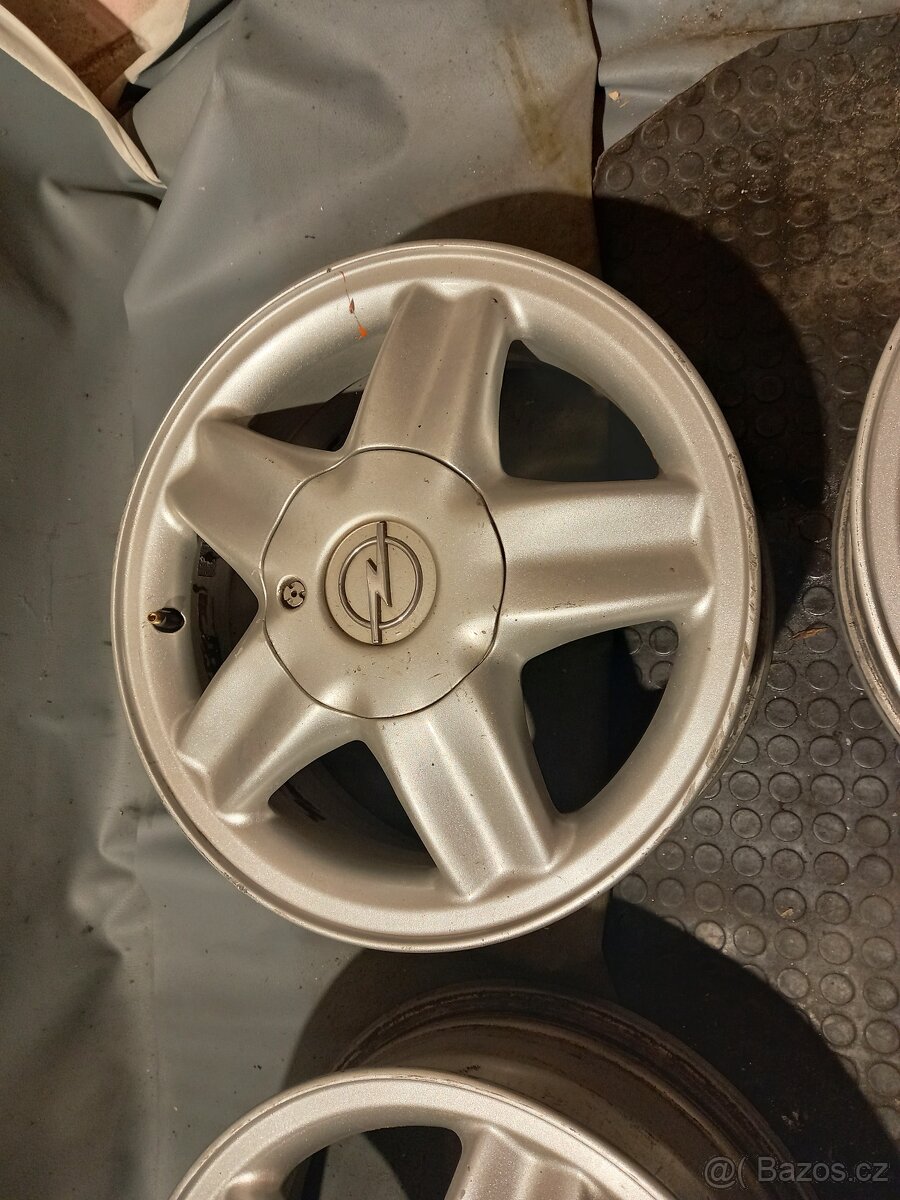 Hliníkové disky orig. Opel 15" - 6