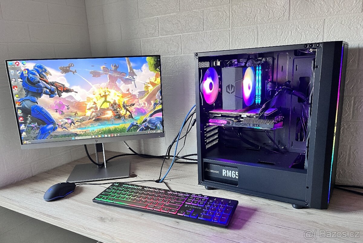 Herní PC se zárukou připravený na moderní hry-Wi-Fi - 6